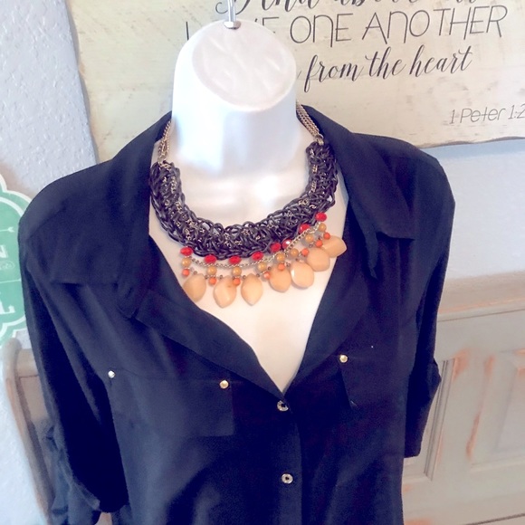 Coldwater Creek Statement Necklace - Picture 1 of 7